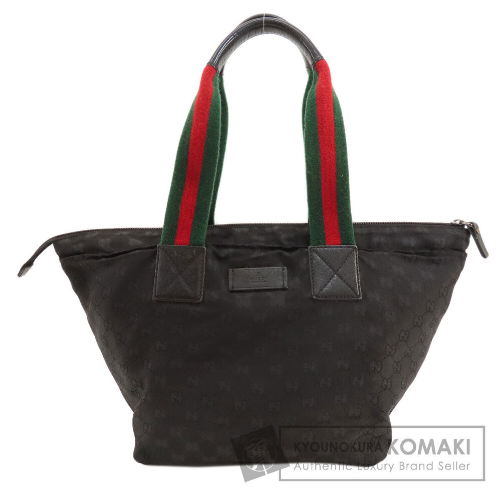 Gucci GG Sherry Line Tote Shoulder Bag black